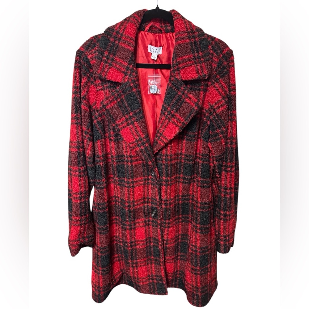 Joan Rivers NWOT Lined Teddy Coat